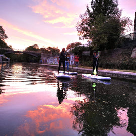 Sunset Paddleboard through London