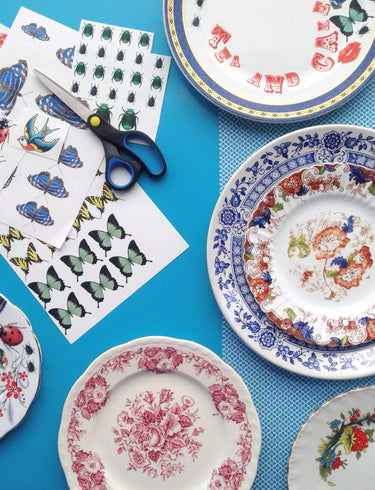 Vintage China Upcycling Workshop for Two