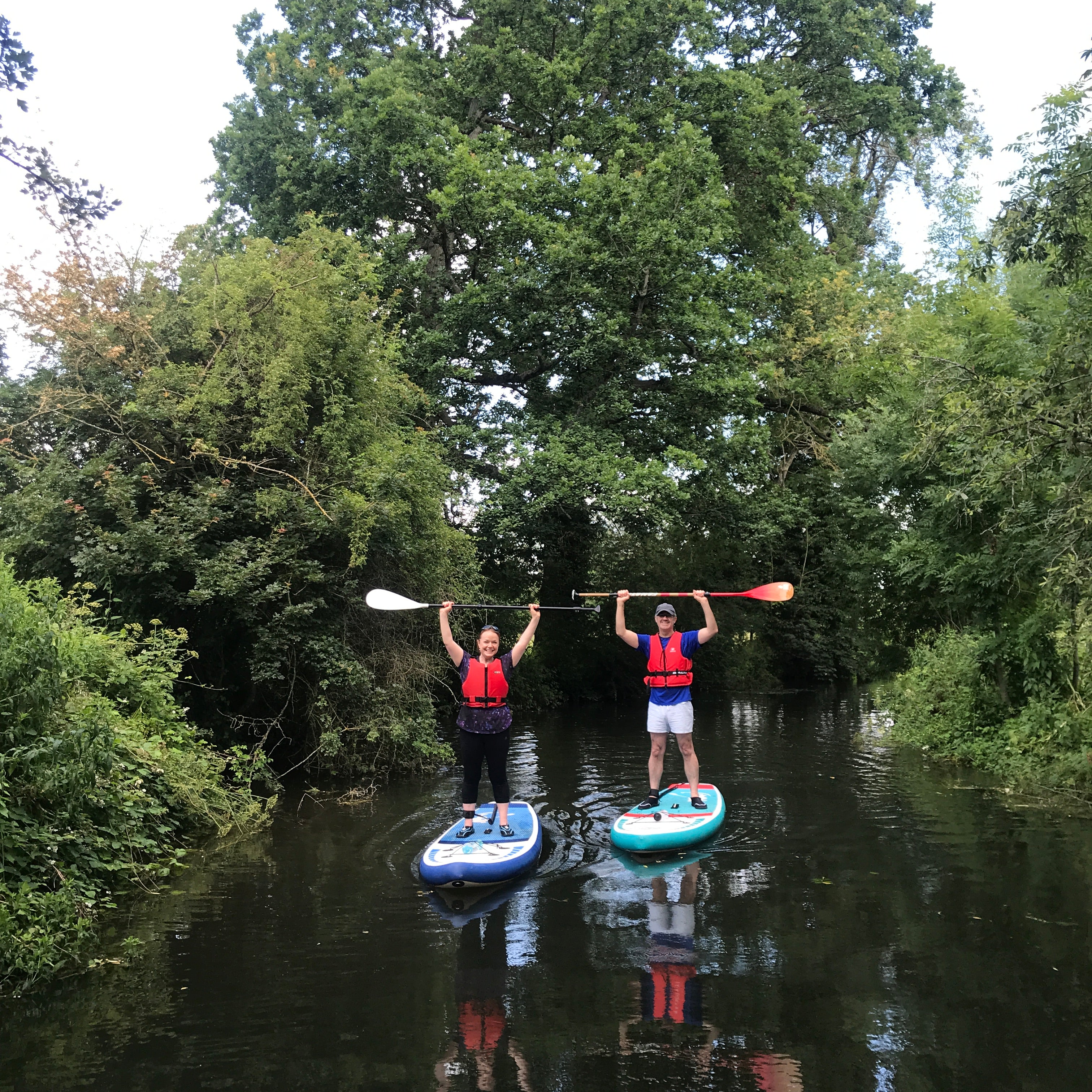 Private Couples Paddleboard Experience in Henley