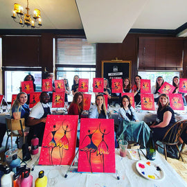 Sip and Paint Experience for Two