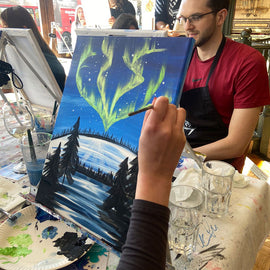 Sip and Paint Experience for Two