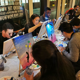 Sip and Paint Experience for Two