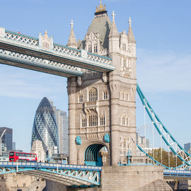 Entrance to Tower Bridge & 2 Course Meal at The Shakedown for Two