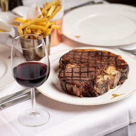 View from The Shard and Dining at Marco Pierre White London Steakhouse Co