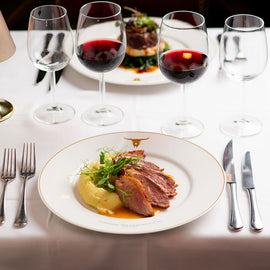 View from The Shard and Dining at Marco Pierre White London Steakhouse Co