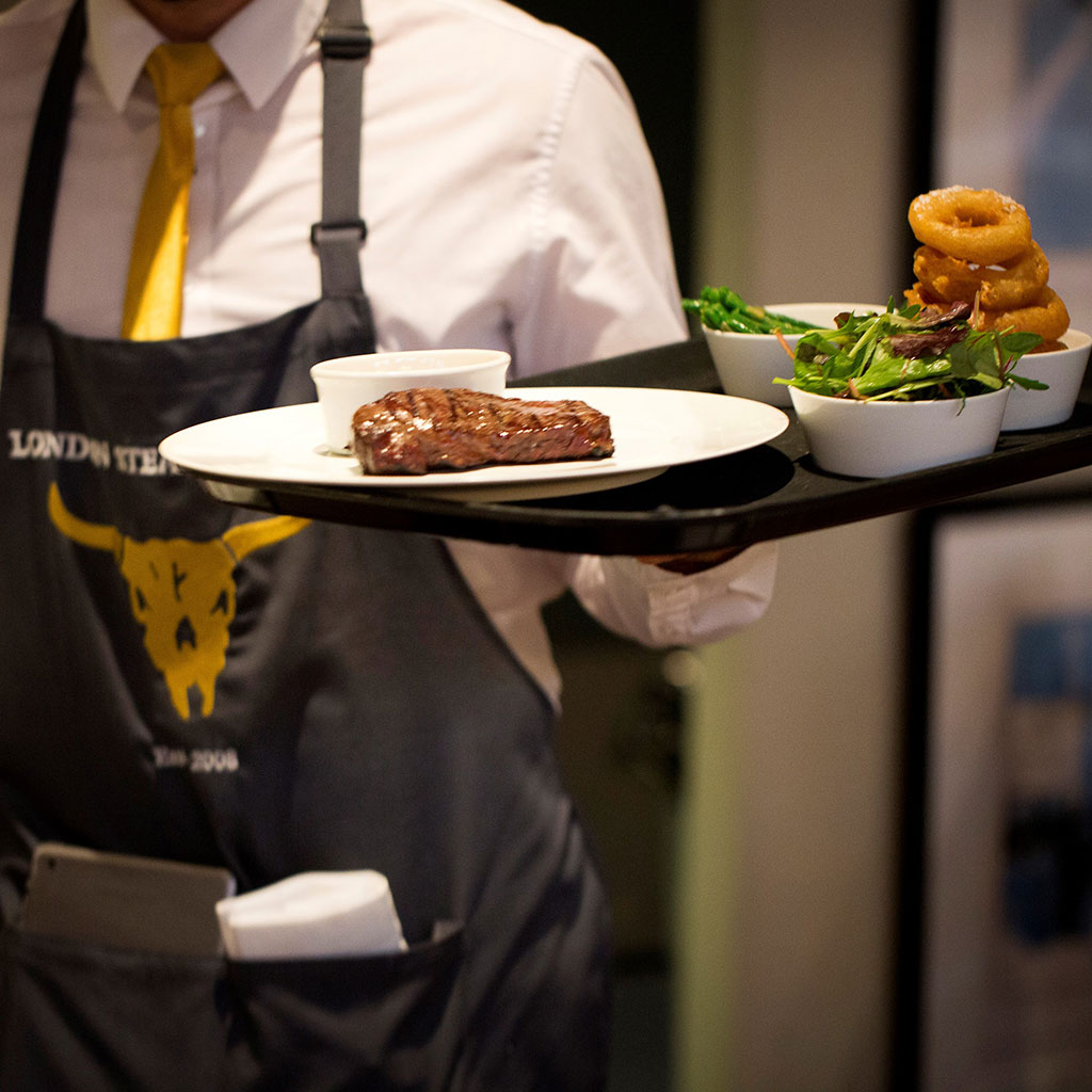 View from The Shard and Dining at Marco Pierre White London Steakhouse Co