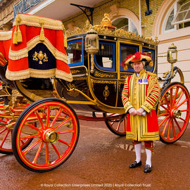 Entrance to The Royal Mews & Lunch at The Royal Horseguards Hotel for Two