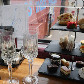 Red Bus Bistro Sparkling Afternoon Tea for Two Edinburgh / Glasgow