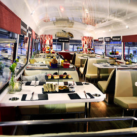 Red Bus Bistro Sparkling Afternoon Tea for Two Edinburgh / Glasgow