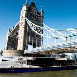 Tower Bridge Exhibition with Afternoon Tea and River Cruise for Two