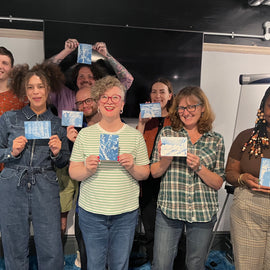 Cyanotype Print Making Workshop, Manchester
