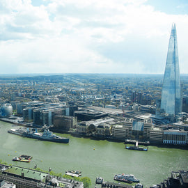 A Romantic Escape for Two & View from the Shard with Champagne