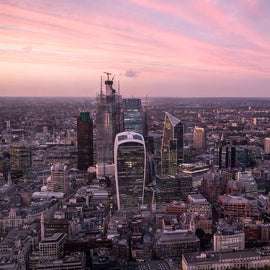 A Romantic Escape for Two & View from the Shard with Champagne