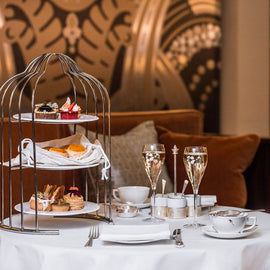 Champagne Afternoon Tea for Two at Sheraton Grand London Park Lane Hotel