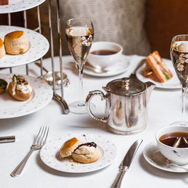 Champagne Afternoon Tea for Two at Sheraton Grand London Park Lane Hotel