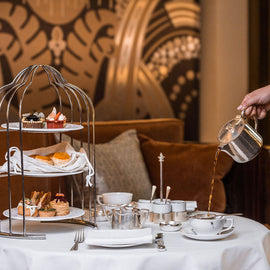 Champagne Afternoon Tea for Two at Sheraton Grand London Park Lane Hotel