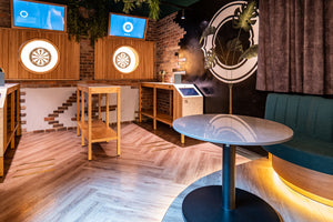 You added <b><u>High Tech Darts and Tapas</u></b> to your cart.