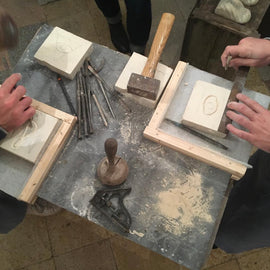 Learn How to Carve in Stone -  Out of Stock