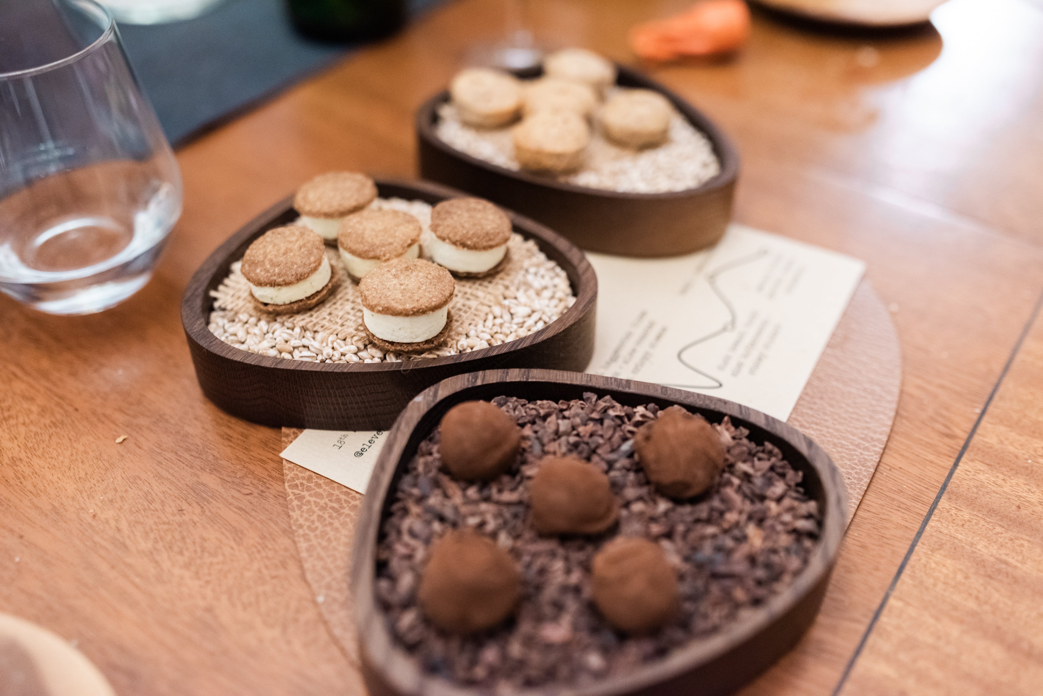 fine dining experience pudding