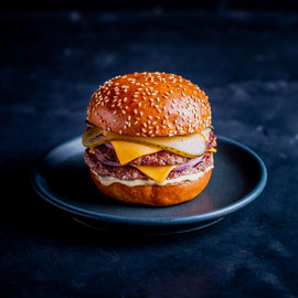 At Home: Classic Cheeseburger Kit (for 2) - out of stock