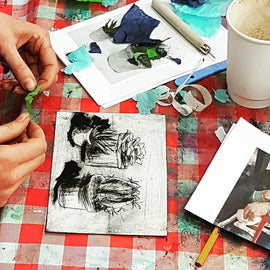 At Home: Intaglio Drypoint