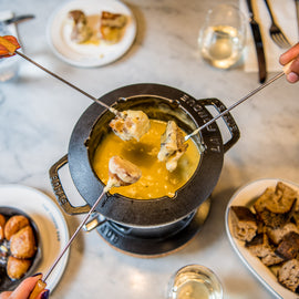 Wine and Fondue