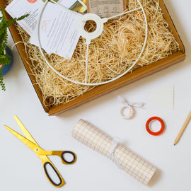 At Home: Make Your Own Lampshade
