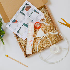 At Home: Make Your Own Lampshade
