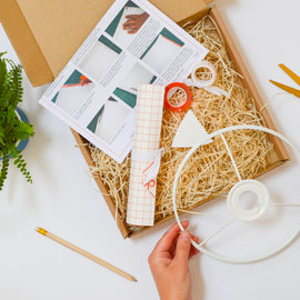 At Home: Make Your Own Lampshade