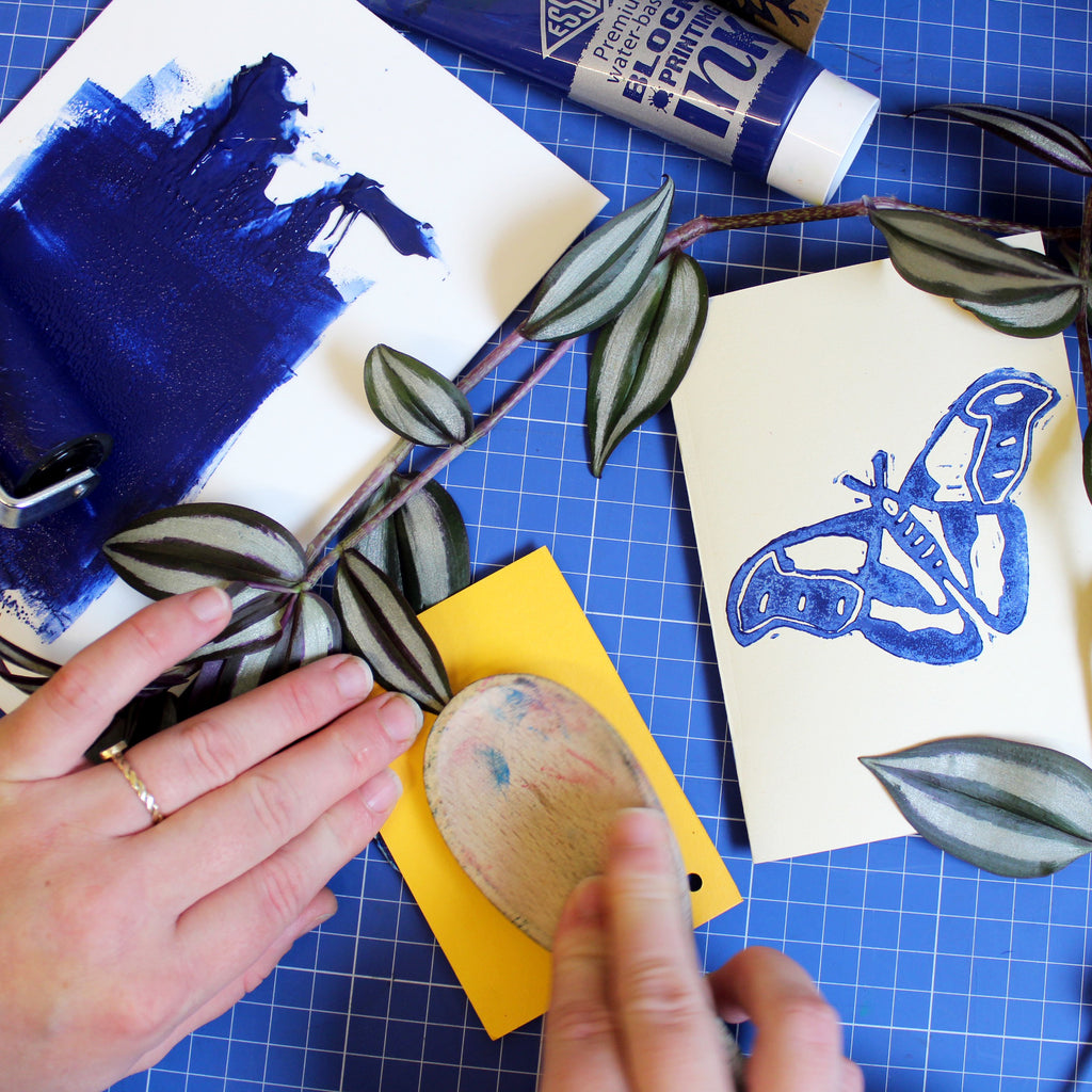 Make Your Own Linocut at Home, DIY Kit 