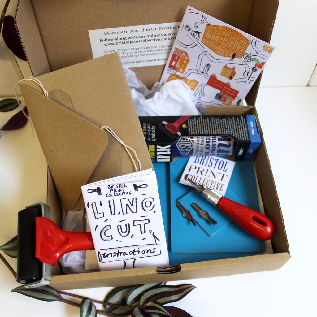 Premium Linocut And Print Making Kit With Cards By The Danes