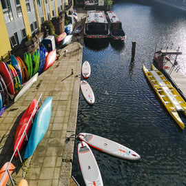 Learn to Paddle Board through London - Private - For Four