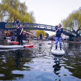 Learn to Paddle Board through London - Private - For Two