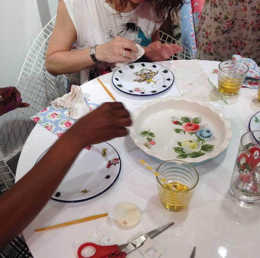 Vintage China Upcycling Workshop Vintage China Upcycling Workshop The Indytute